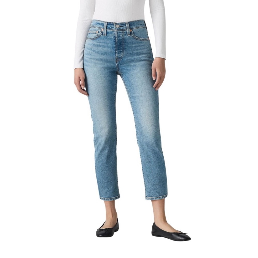 Levi's Wedgie Straight Jeans - Medium Blue (Christina)